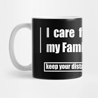 Winter 2020 2021 covid-19 protecting family Mug